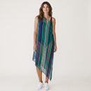 Striped Beach Cover-Up | Size XL | Brand New-1