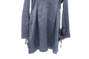 BOOHOO Midnight blue mini long sleeve dress - 18-3