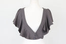 Vero Moda grey cropped suit top - S-1