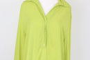 ZARA lime green thick shirt blouse - L-2