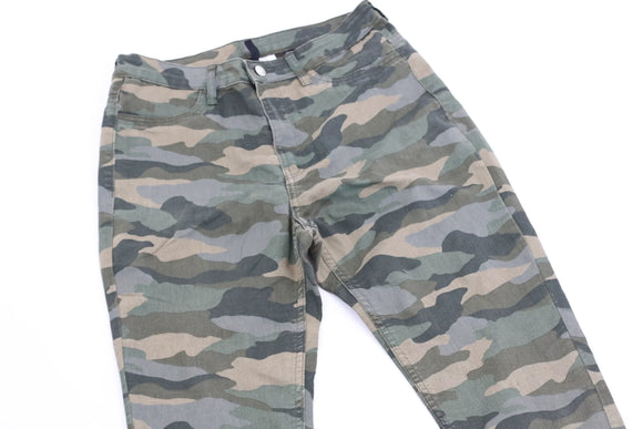 H&M army print jeans - 12