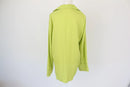 ZARA lime green thick shirt blouse - L-5