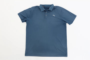 Puma Midnight Blue Golf Shirt | Size M | Pre-Loved