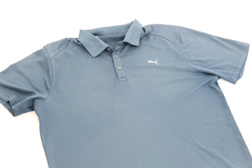 Puma Midnight Blue Golf Shirt | Size M | Pre-Loved - 0