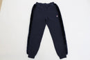 Fila navy blue jogger with faux fur details on the sides - 36-1