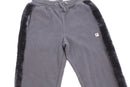 Fila navy blue jogger with faux fur details on the sides - 36-2