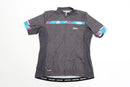 Capestorm grey cycling top with pink and blue details - XL-1