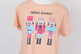 What's Crackin? graphic t-shirt - S - 0