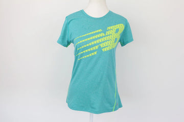 New Balance Blue Athletic Top | Yellow Logo | Size S | Pre-Loved