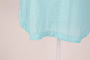 Exact bright light blue halter neck blouse - S-2