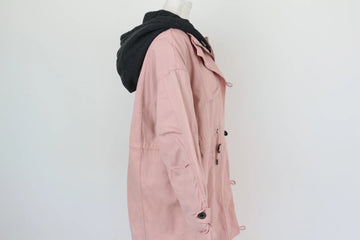 Pink & Grey Coat – Size XS | Brand new - 0