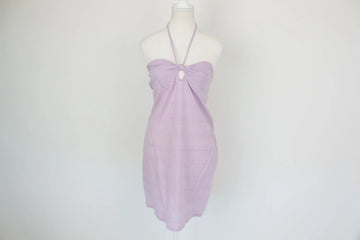 Purple Bandeau Mini Dress – Size 10 | Brand new