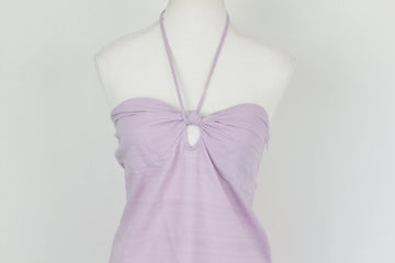 Purple Bandeau Mini Dress – Size 10 | Brand new - 0