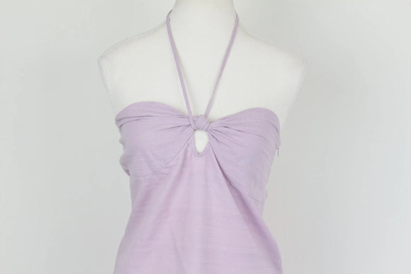 Daisy Street purple boob-tube mini dress - 10