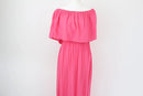 Exact bright pink maxi dress -10-1