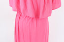 Exact bright pink maxi dress -10-5