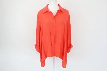 Real Clothing Bright Coral Shirt | Size L | Brand New