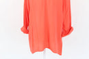 REAL clothing bright coral shirt - L-5