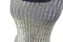 ZARA gold and black knitted blouse - S-3