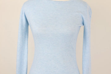 Foschini Baby Blue Knit Jersey | Size XS | Pre-Loved - 0