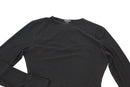 BOOHOO black skims long sleeve body suit - 16-2