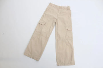 H&M Beige Kids Cargo Pants | Age 9-10Y | Pre-Loved
