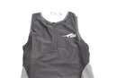 First Ascent race tri vest in black with white details - M-2
