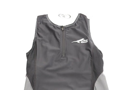 First Ascent race tri vest in black with white details - M - 0