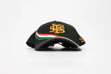 Black Embroidered Cap – One Size | Brand new - 0
