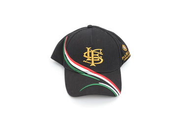 Black Embroidered Cap – One Size | Brand new