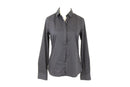 H&M navy shirt with white polka dots - 8-1