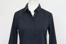 H&M navy shirt with white polka dots - 8-2