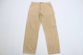 ZARA beige cargo jeans (broken zip) - 12 - 0