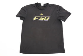 Adidas F50 black top with yellow details - L