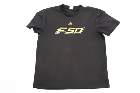Adidas F50 black top with yellow details - L