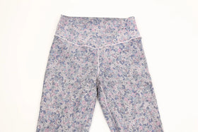 Cotton On Body purple floral tights - S - 0