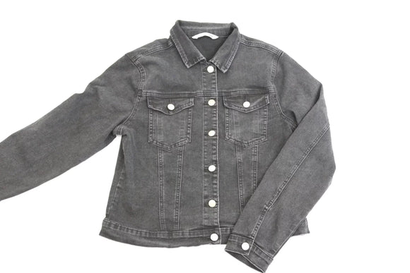 MRP black denim jacket - 38