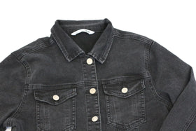 MRP black denim jacket - 38 - 0