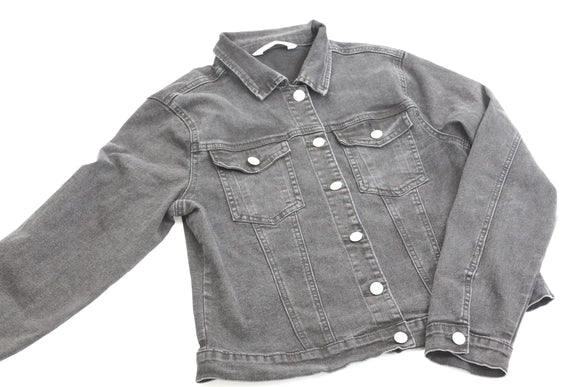 MRP black denim jacket - 38