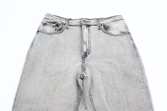 Levi's black and white tapered jeans - 30