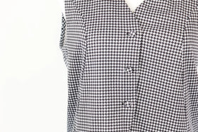 Houndstooth waistcoat - M - 0