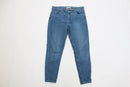 Levi's blue high rise super skinny - 32-1