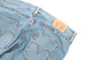 Levi's blue high rise super skinny - 32-3