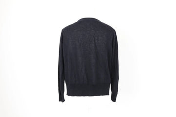 Black 100% Cotton Cardigan – Size S | Thrift Finds - 0