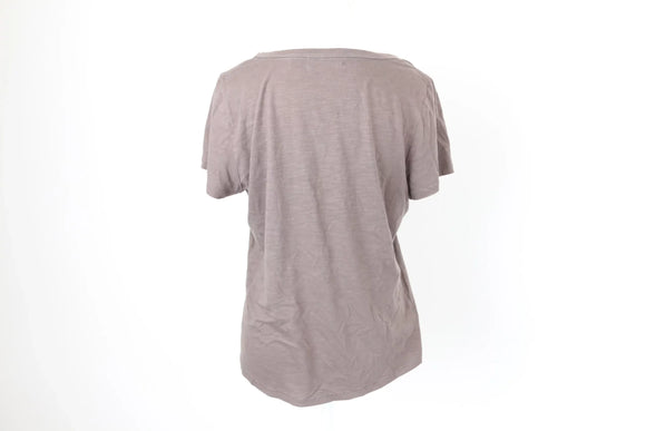 Country Road khaki v-neck t-shirt - S