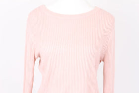 H&M baby pink pastel ribbed jersey - M - 0