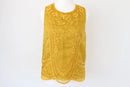Poetry yellow embroidered blouse - 6-1