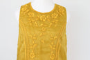 Poetry yellow embroidered blouse - 6-2