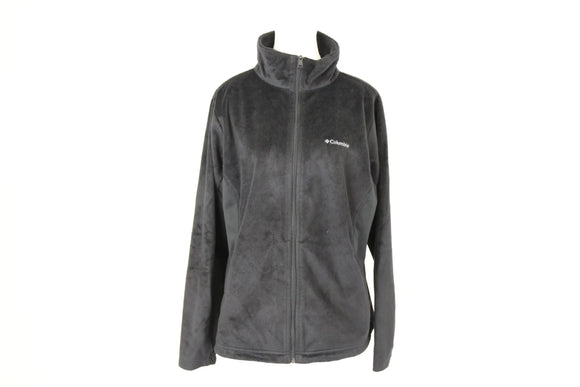 Columbia black fleece winter jacket - XL