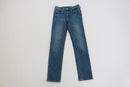 H&M slim ankle regular waist blue jeans - 6-1